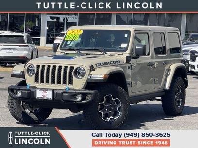 Used 2022 Jeep Wrangler Unlimited Rubicon 4xe w/ Steel Bumper Group