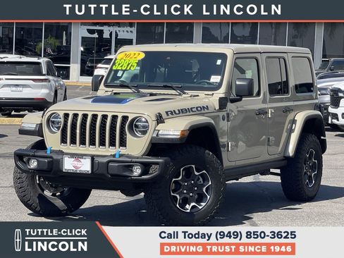 Used 2022 Jeep Wrangler Unlimited Rubicon 4xe w/ Steel Bumper Group AWD/4WD image 1