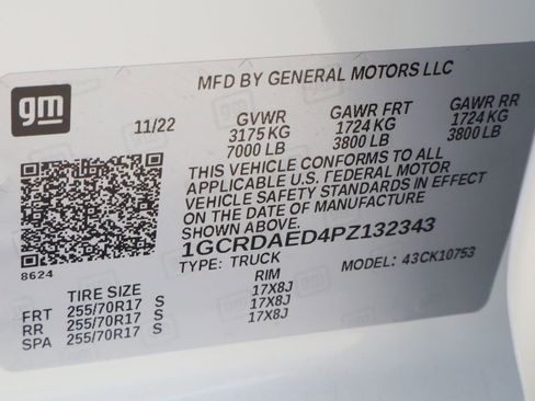 Used 2023 Chevrolet Silverado 1500 W/T w/ WT Convenience Package AWD/4WD image 32