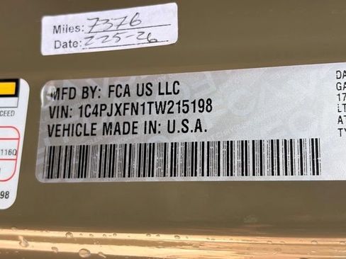 Certified 2026 Jeep Wrangler Unlimited Rubicon AWD/4WD image 34
