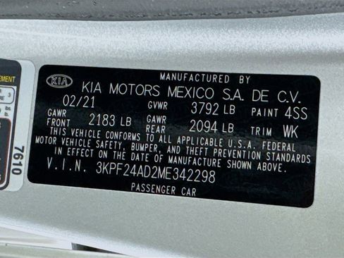 Used 2021 Kia Forte LXS image 26