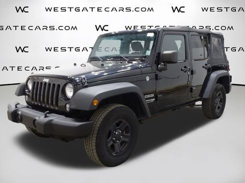 Used 2018 Jeep Wrangler Unlimited Sport image 1