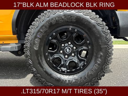 Certified 2022 Ford Bronco Wildtrak AWD/4WD image 23