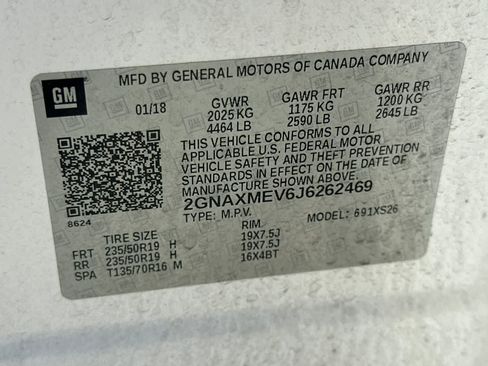 Used 2018 Chevrolet Equinox Premier FWD image 38