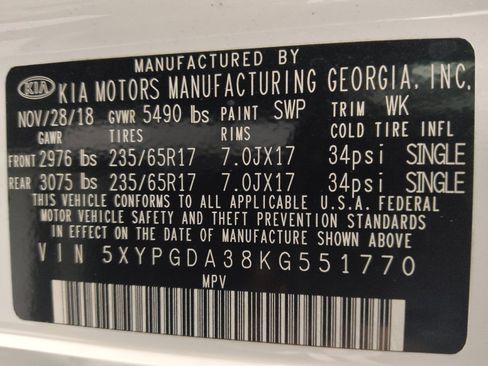Used 2019 Kia Sorento AWD image 33