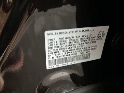 Used 2019 Honda Passport Touring image 35
