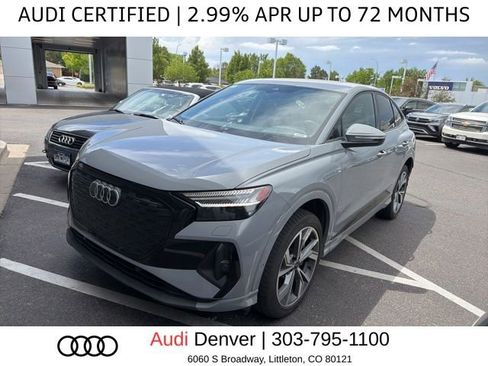 Used 2023 Audi Q4 e-tron Prestige w/ Black Optic Package AWD/4WD image 1