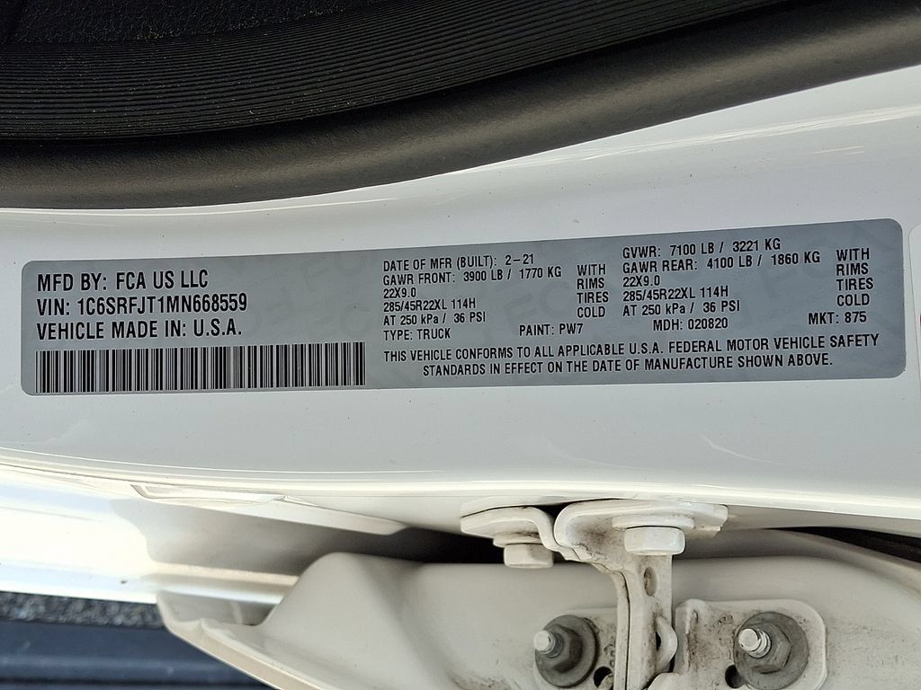 Used 2021 RAM 1500 Laramie AWD/4WD image 28