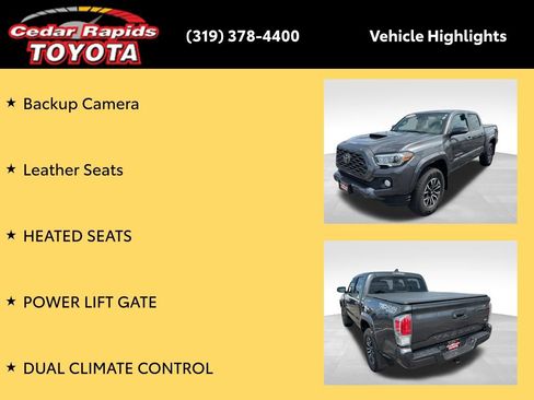 Certified 2022 Toyota Tacoma TRD Sport w/ TRD Premium Sport Package AWD/4WD image 17