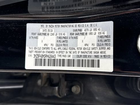 Certified 2024 MAZDA MAZDA3 s FWD image 18