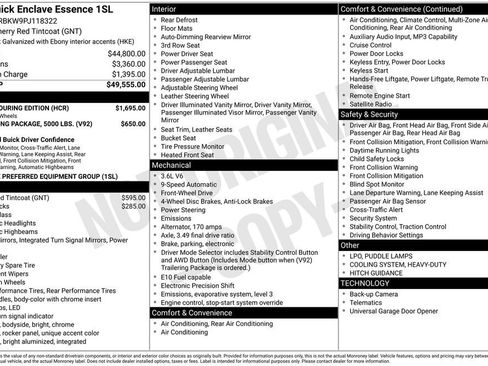 Used 2023 Buick Enclave Essence w/ Sport Touring Edition image 36