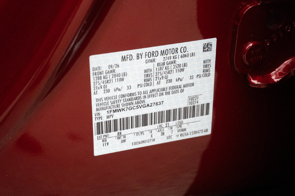 New 2027 Ford Explorer ST w/ Sun And Sound Package RWD image 38