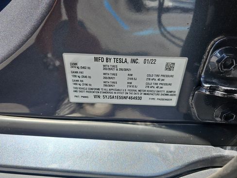 Used 2022 Tesla Model S AWD/4WD image 30