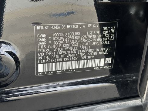 Certified 2024 Honda HR-V Sport image 29