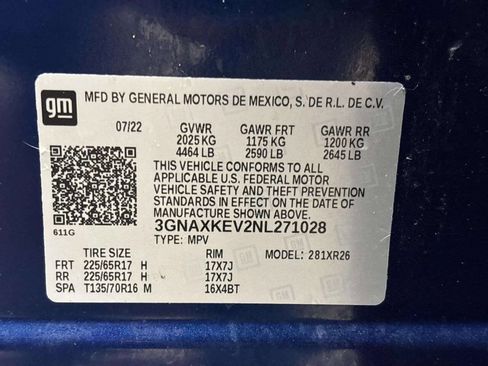 Used 2022 Chevrolet Equinox LT FWD image 40
