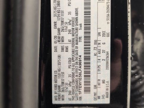 Used 2020 Ford F150 XLT w/ Equipment Group 301A Mid image 45