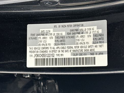 Used 2025 MAZDA CX-90 3.3 Turbo w/ Premium Sport Pkg AWD/4WD image 12