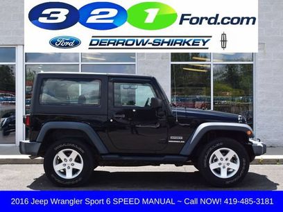 Used 2016 Jeep Wrangler Sport