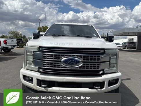Used 2017 Ford F350 Platinum w/ Platinum Ultimate Package AWD/4WD image 9