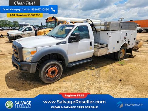 Used 2016 Ford F450 XL w/ Snow Plow Prep Package RWD image 1