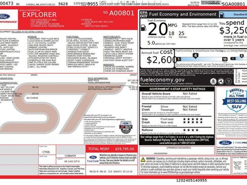 Used 2025 Ford Explorer ST AWD/4WD image 46