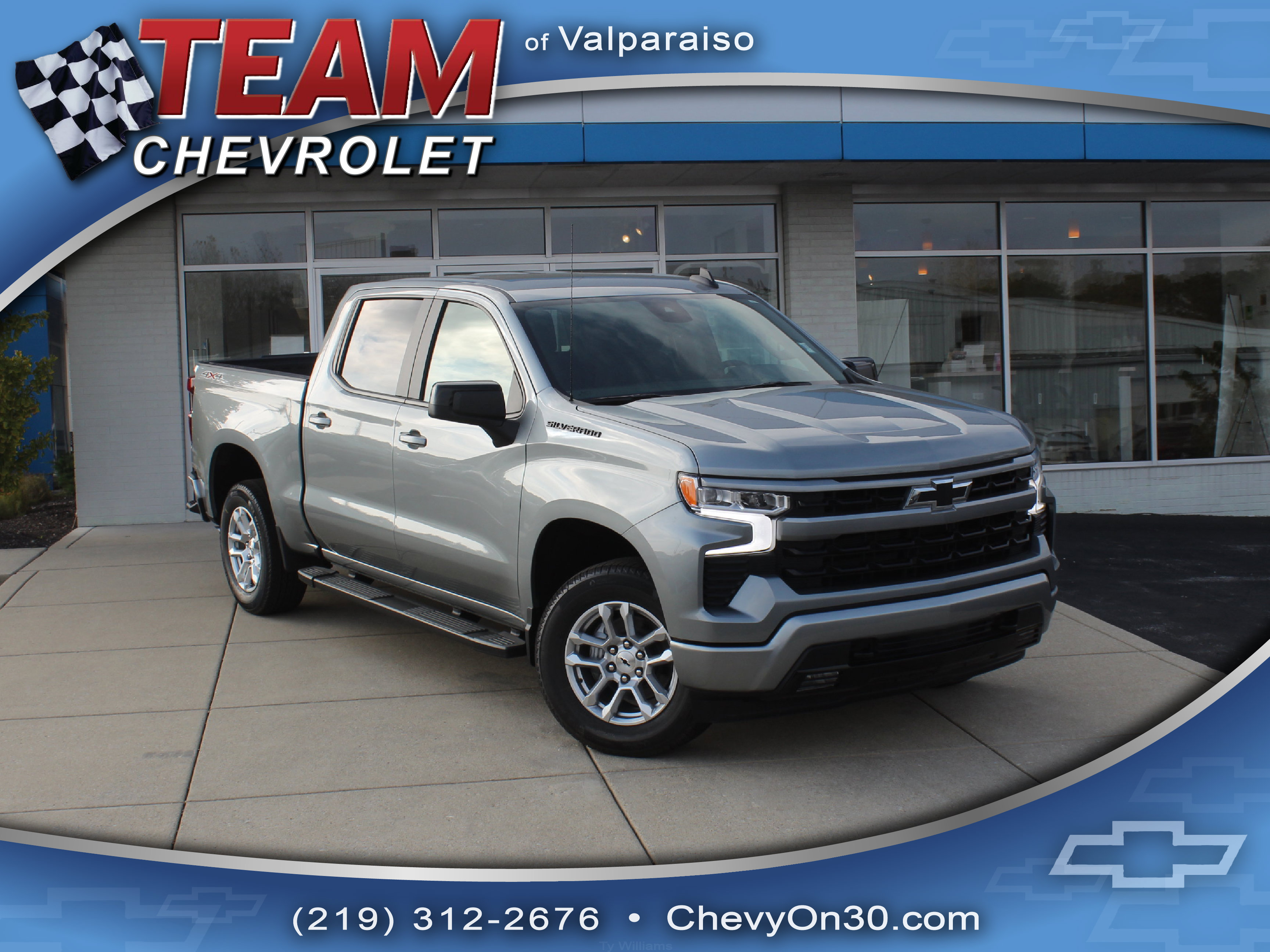 New 2026 Chevrolet Silverado 1500 RST w/ LPO, Dark Essentials Package AWD/4WD image 1
