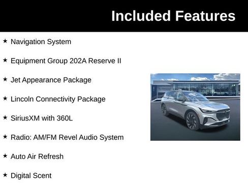New 2026 Lincoln Nautilus Reserve w/ Jet Appearance Package AWD/4WD image 6