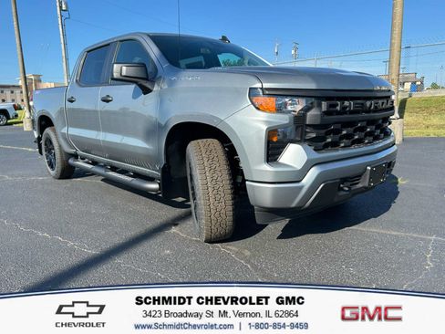 New 2026 Chevrolet Silverado 1500 Custom w/ Turbomax Blackout Package AWD/4WD image 7