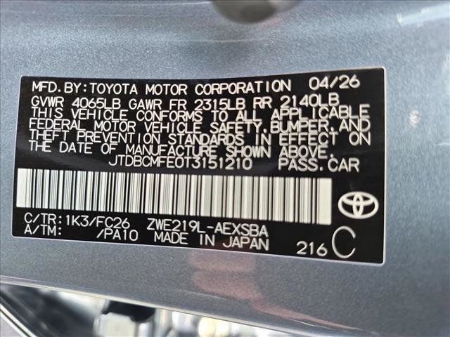 Used 2026 Toyota Corolla SE w/ SE Premium Package FWD image 24
