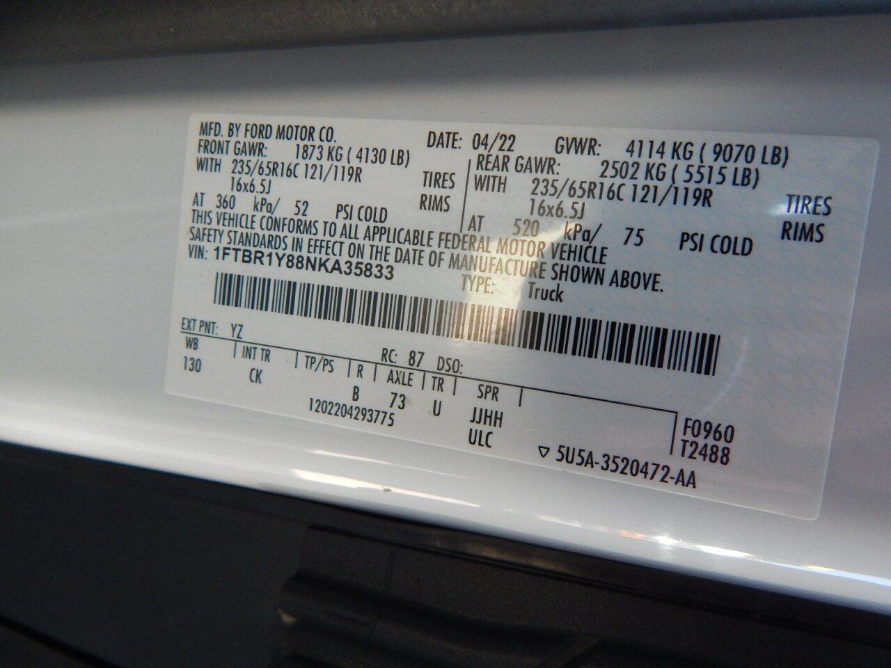 Used 2022 Ford Transit 250 Low Roof RWD image 29