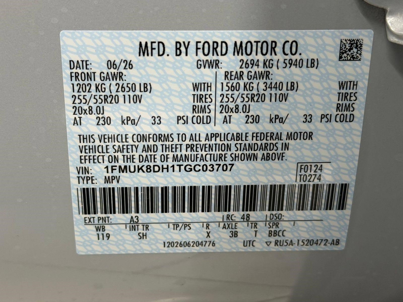 New 2026 Ford Explorer Active w/ Active Comfort Package AWD/4WD image 23