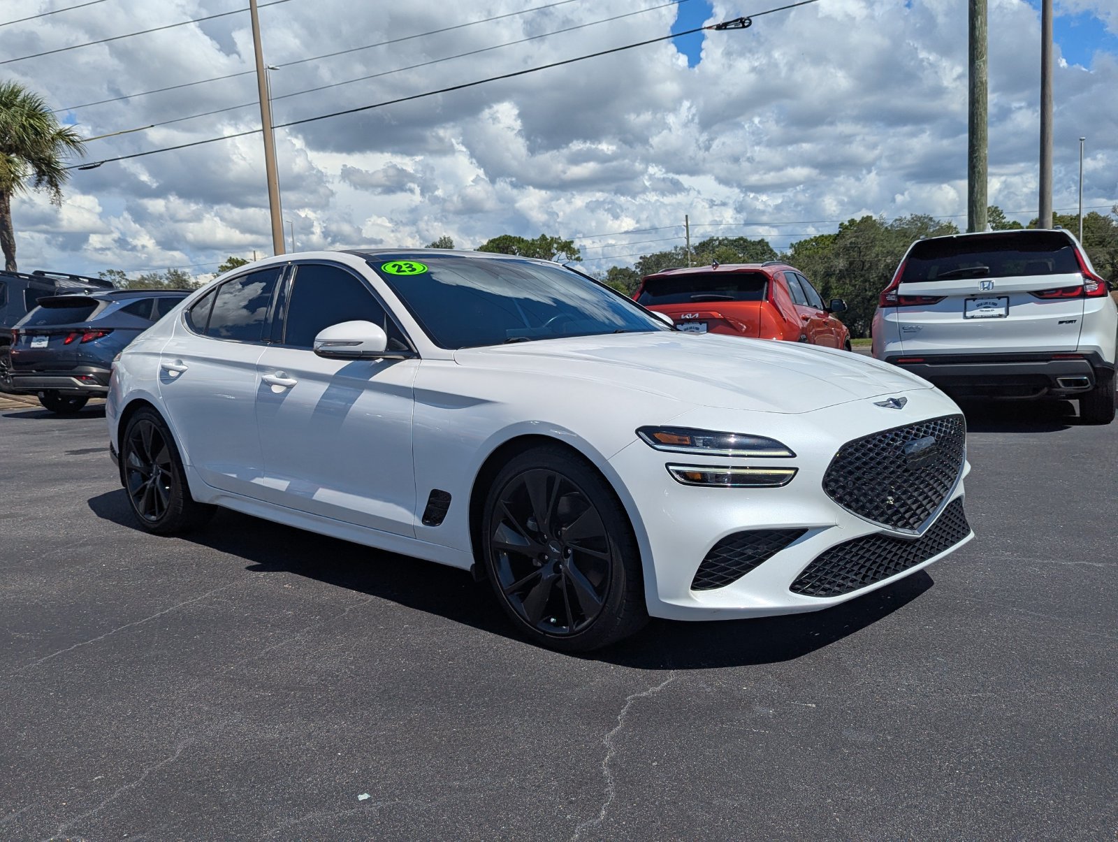 Used 2023 Genesis G70 2.0T w/ Sport Prestige Package RWD image 2