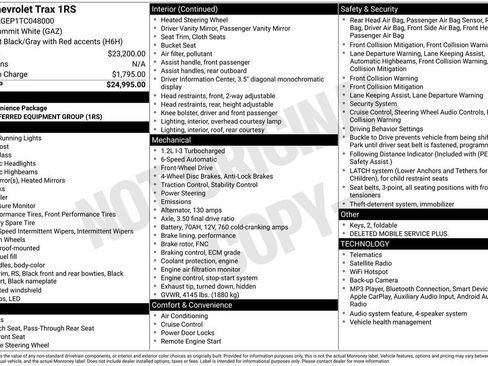 Used 2026 Chevrolet Trax RS FWD image 6