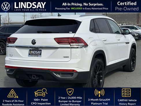 Certified 2023 Volkswagen Atlas Cross Sport SE w/ Black Wheel Package image 8