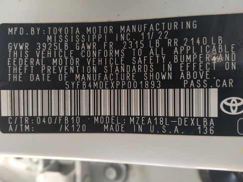 Used 2023 Toyota Corolla LE FWD image 33