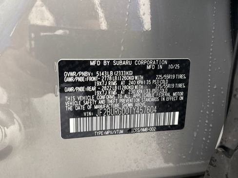 Certified 2026 Subaru Outback Limited XT AWD/4WD image 27