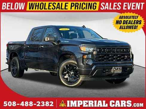Used 2022 Chevrolet Silverado 1500 Custom image 1