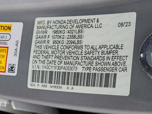 Certified 2023 Honda Accord EX image 27