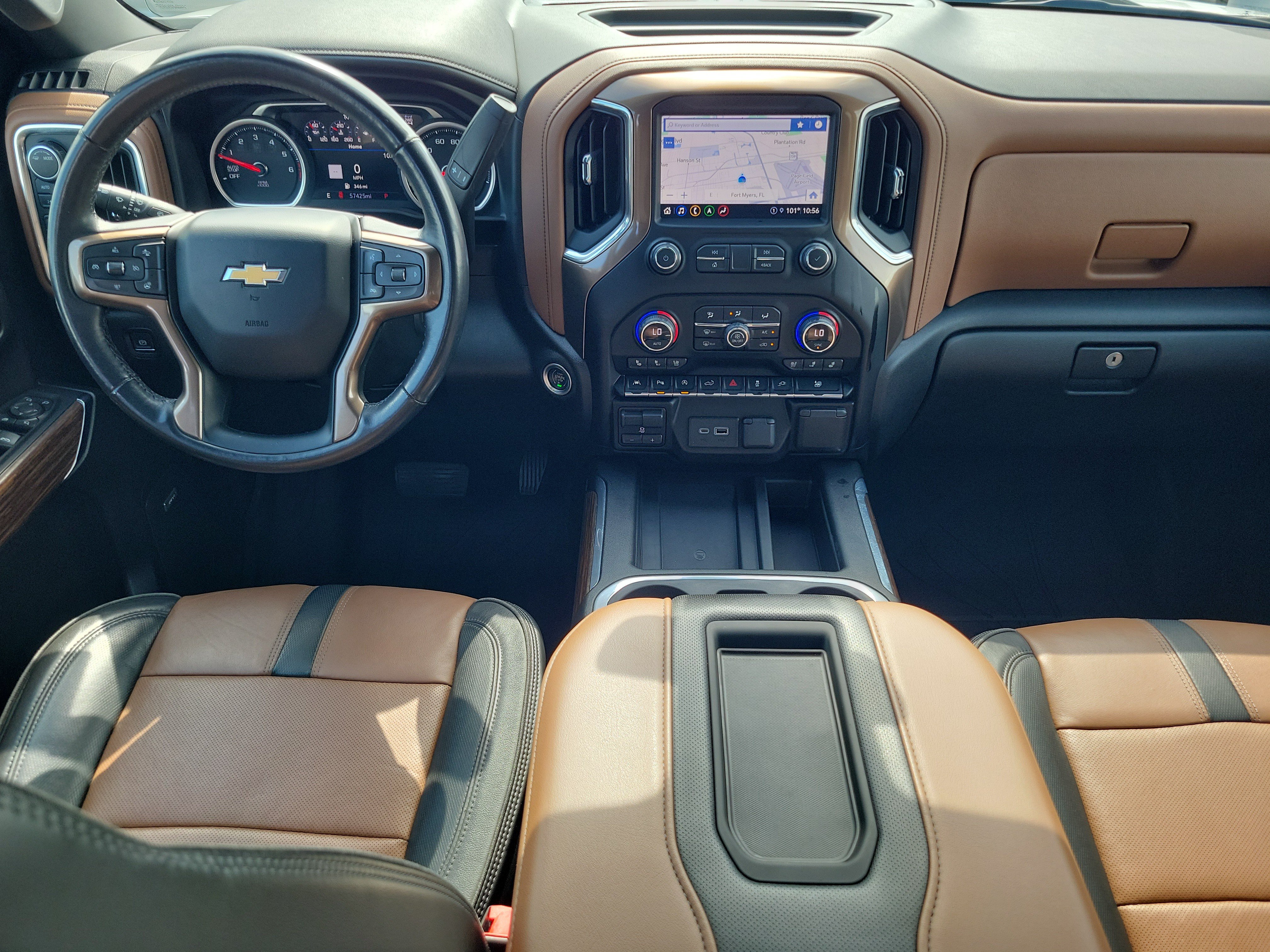 Used 2021 Chevrolet Silverado 1500 High Country w/ Technology Package AWD/4WD image 11