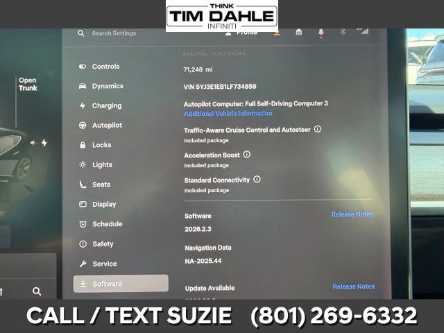 Used 2020 Tesla Model 3 Long Range AWD/4WD image 3