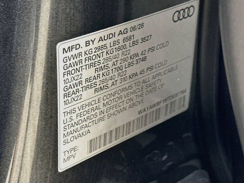 New 2026 Audi SQ8 Premium Plus AWD/4WD image 48