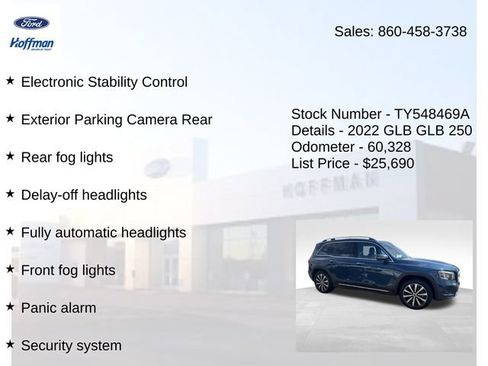 Used 2022 Mercedes-Benz GLB 250 4MATIC image 23