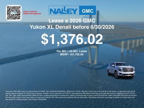 New 2026 GMC Yukon XL Denali w/ Denali Reserve Package AWD/4WD image 3