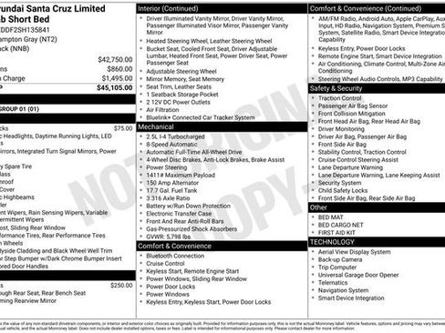 Used 2025 Hyundai Santa Cruz Limited image 22
