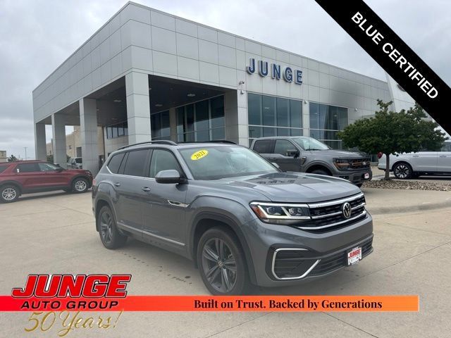 Used 2021 Volkswagen Atlas SE w/ Panoramic Sunroof Package AWD/4WD image 1