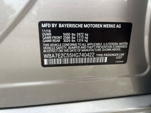 Used 2017 BMW 740i image 35