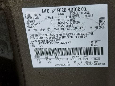Used 2008 Ford F150 Lariat image 38