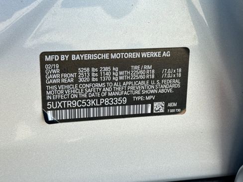 Used 2019 BMW X3 xDrive30i w/ Convenience Package image 35