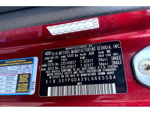 Used 2020 Kia Sorento LX w/ LX I4 Convenience Package AWD/4WD image 33