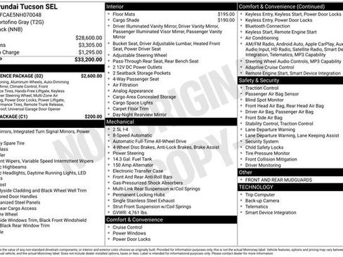 Used 2022 Hyundai Tucson SEL w/ Convenience Package AWD/4WD image 19